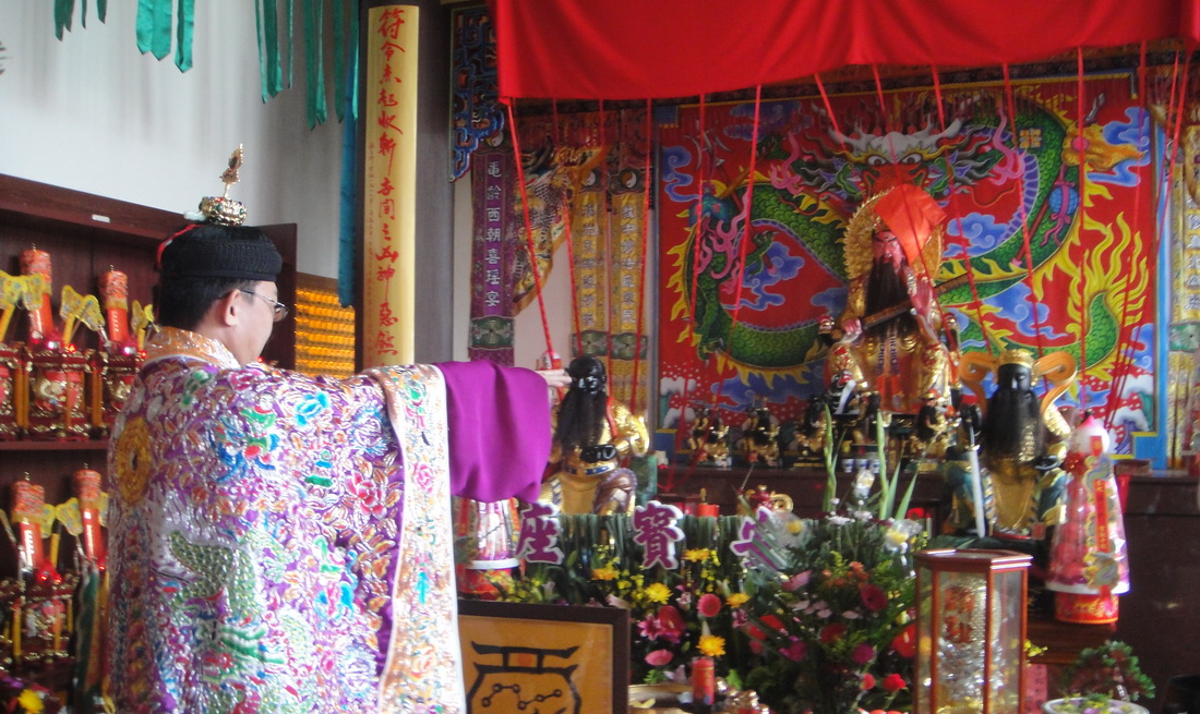 張天師府祖天師六尺二神像三天正法開光儀式實錄