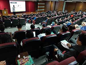 張意將天師 受邀至中央大學專題演講【道翳思想中的陰陽與炁】