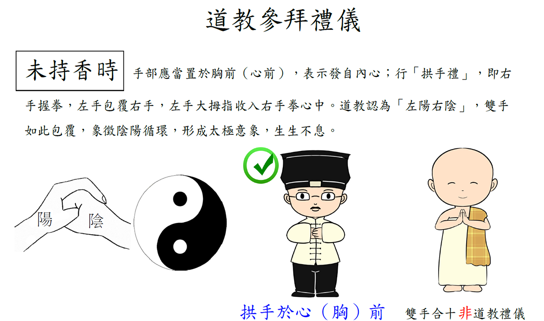 道教參拜禮儀