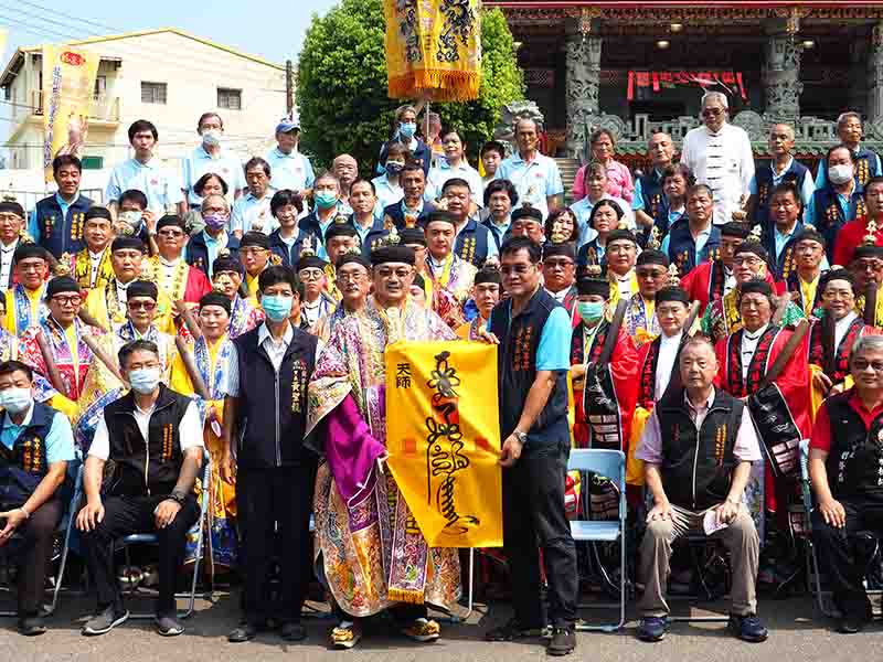 2021年張意將天師主持龍井龍泉岩清水祖師 整修入神全紀錄