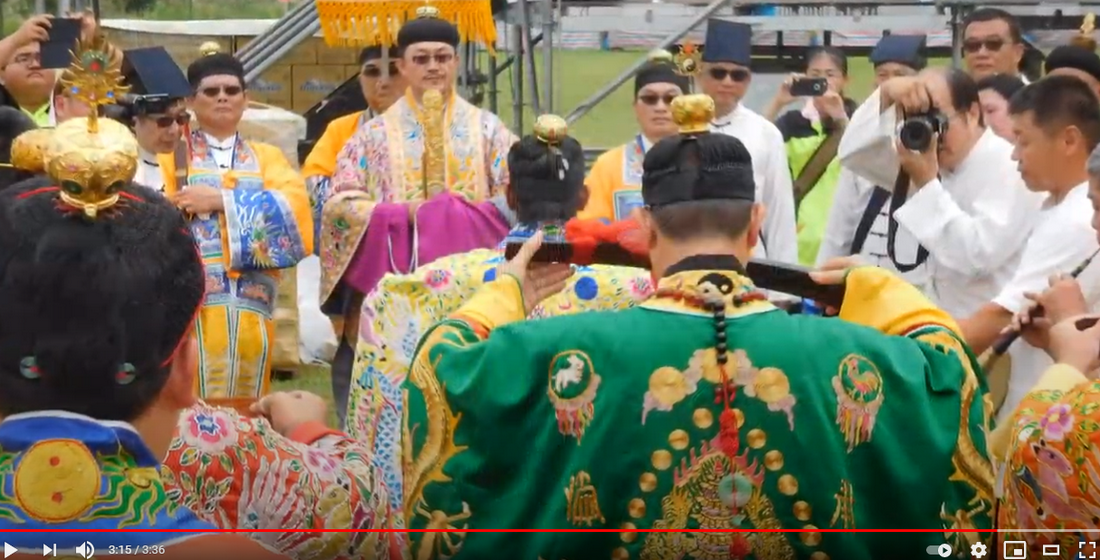 2017-09-09 西螺廣福宮106年阿善師武藝群英會 天師進場高功護衛